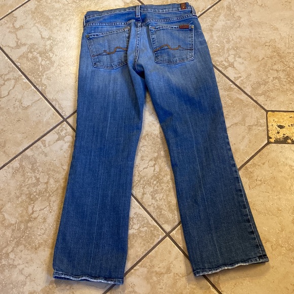 7 bootcut cropped jeans - Picture 6 of 7